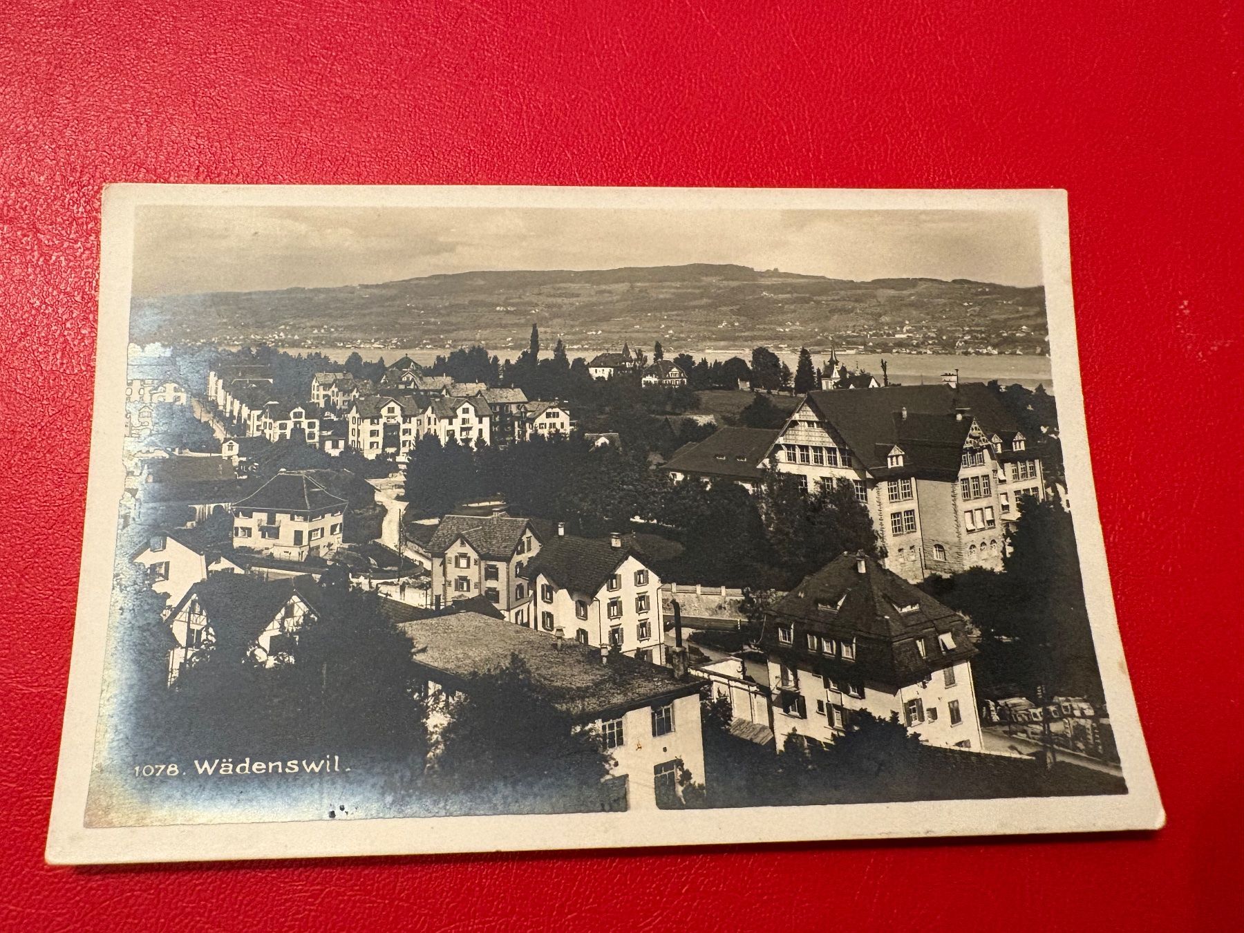 Ansichtskarten: 1932 // Wädenswil – Gebraucht aus St-Légier-Chiésaz von Theo006