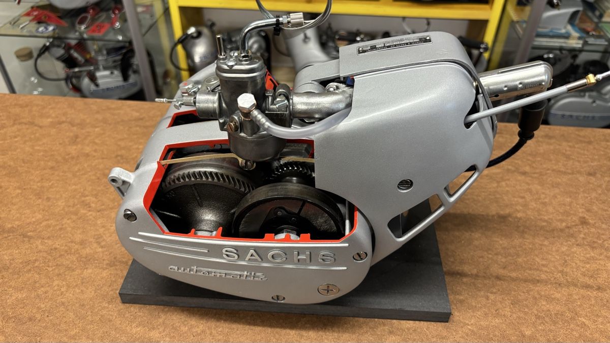 Sachs Motoren: Sachs 503 Automat Schnittmotor. – Neu und originalverpackt aus Thun von Tresorknacker 4