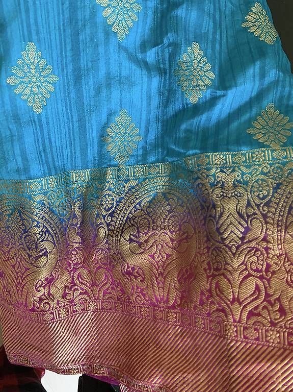 Arte internazionale: Kimono / Kurzjacke im indischen Stil – Usato da Allschwil venduto da Sebastian2019 3