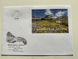 Sonderbriefmarke "Tektonikarena Sardona" - Neuwertig! (53)