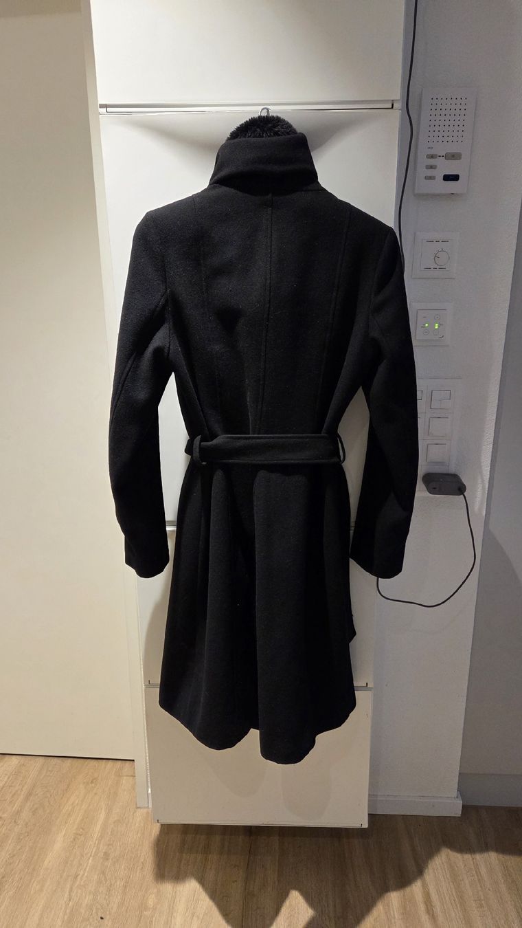 Cappotti: Sam Edelman Black Winter Coat, Size 8, Wool Blend – Usato da Forch venduto da na_casa 4
