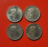 CH, 4 x 5 Rappen 1975