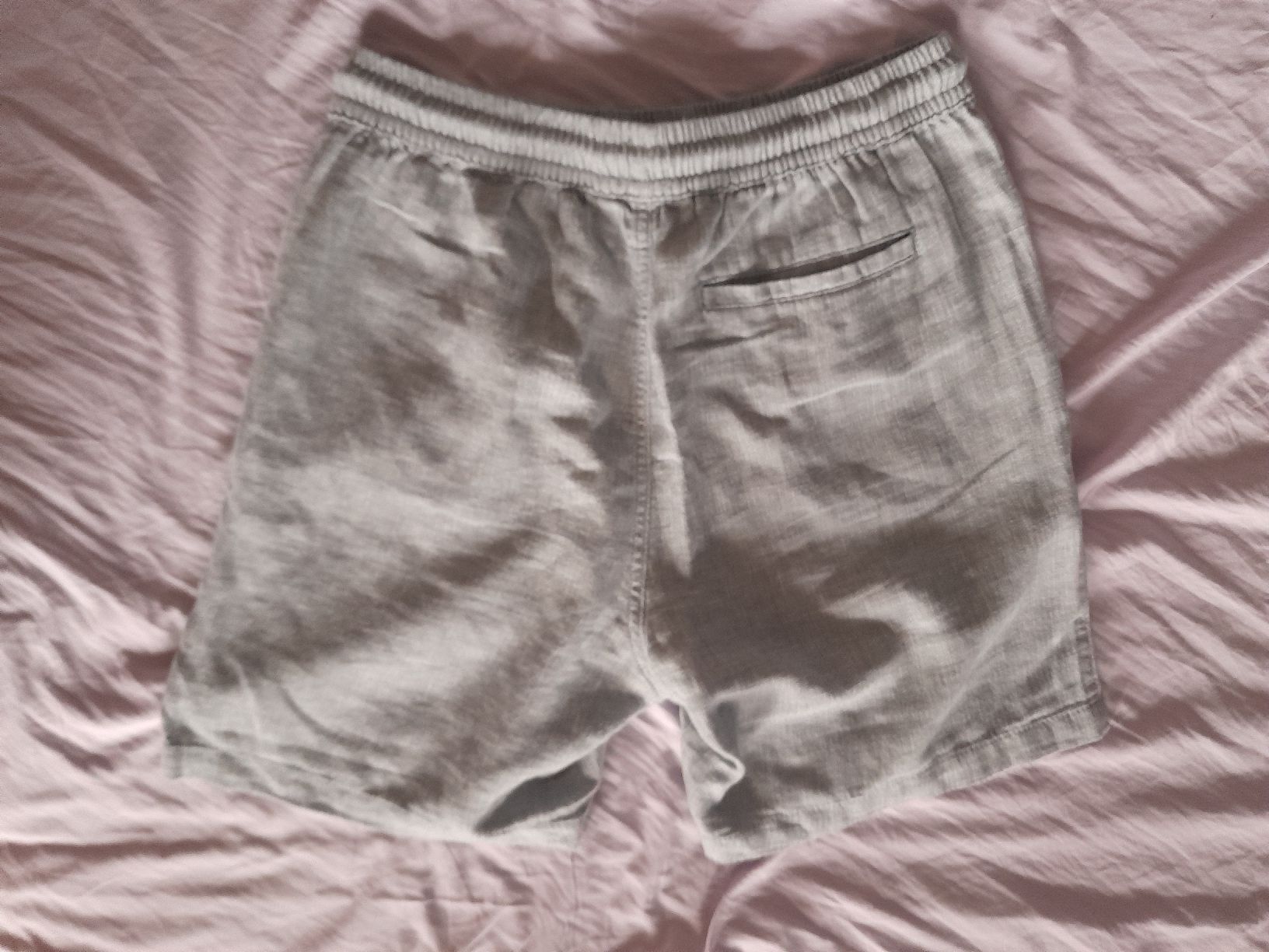 Next Pantaloni: short greige lin coton taille S – Usato da Genève venduto da ang_fd8z 3