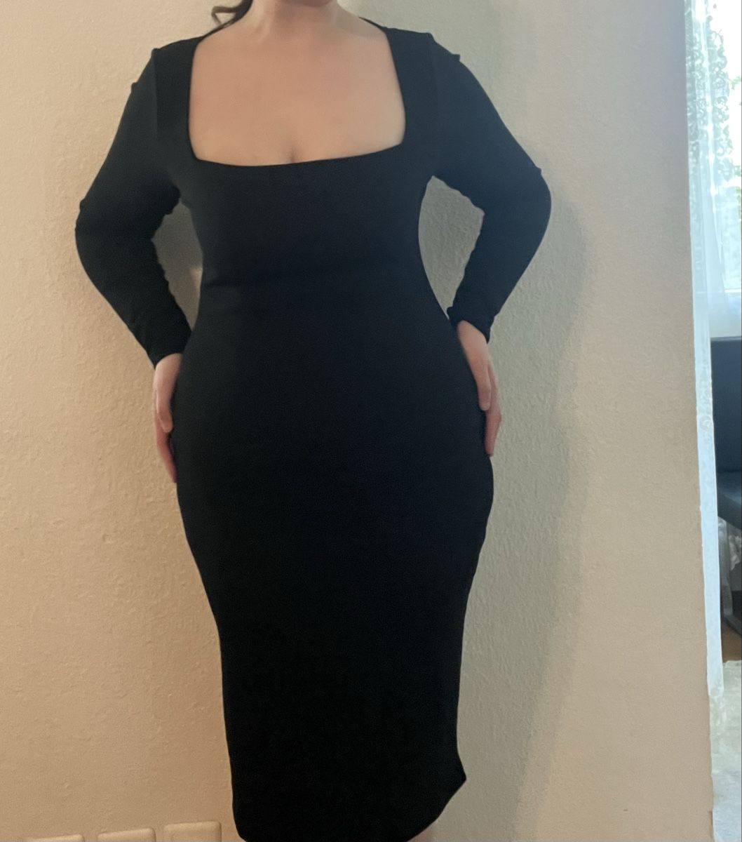 Vestiti: Schwarzes H&M Kleid Grösse L  – Usato da Volketswil venduto da bounty_5 4