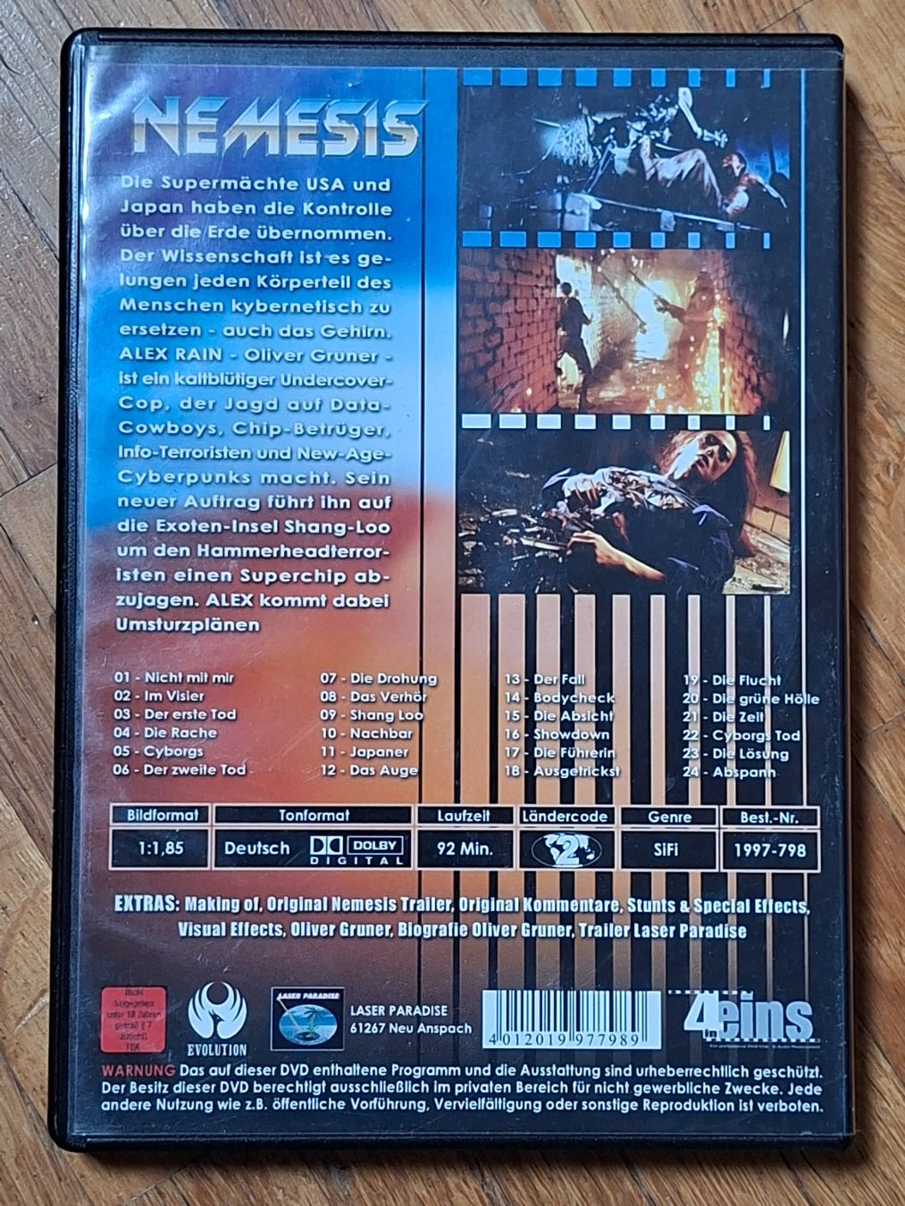 Tutti i DVDs: Nemesis – Usato da Wallisellen venduto da Sawr 1