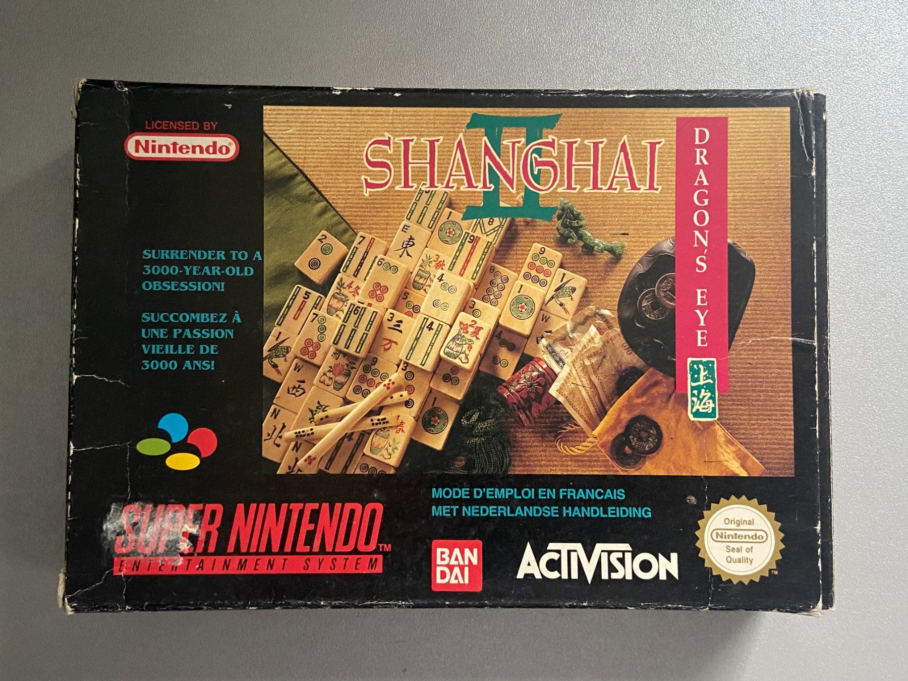 Nintendo Giochi: Shanghai II Dragon's Eye  SNES (Complete) – Usato da Rivera venduto da poweradem05