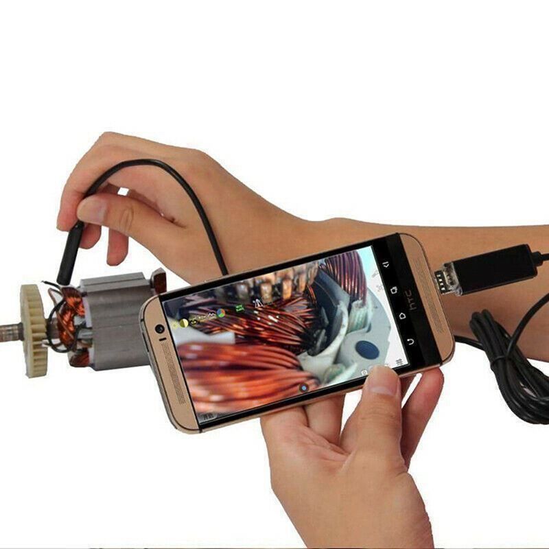 Videocamere: 3in1 USB Endoscope 5.5mm 2meter Kamera – Nuovo (secondo la descrizione) da Kirchdorf AG venduto da Apost008 5