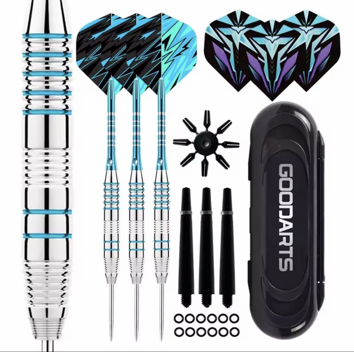 Freccette: Steeldart-Set 24g mit Case – Nuovo e nell'imballaggio originale da Arbon venduto da SMjr11