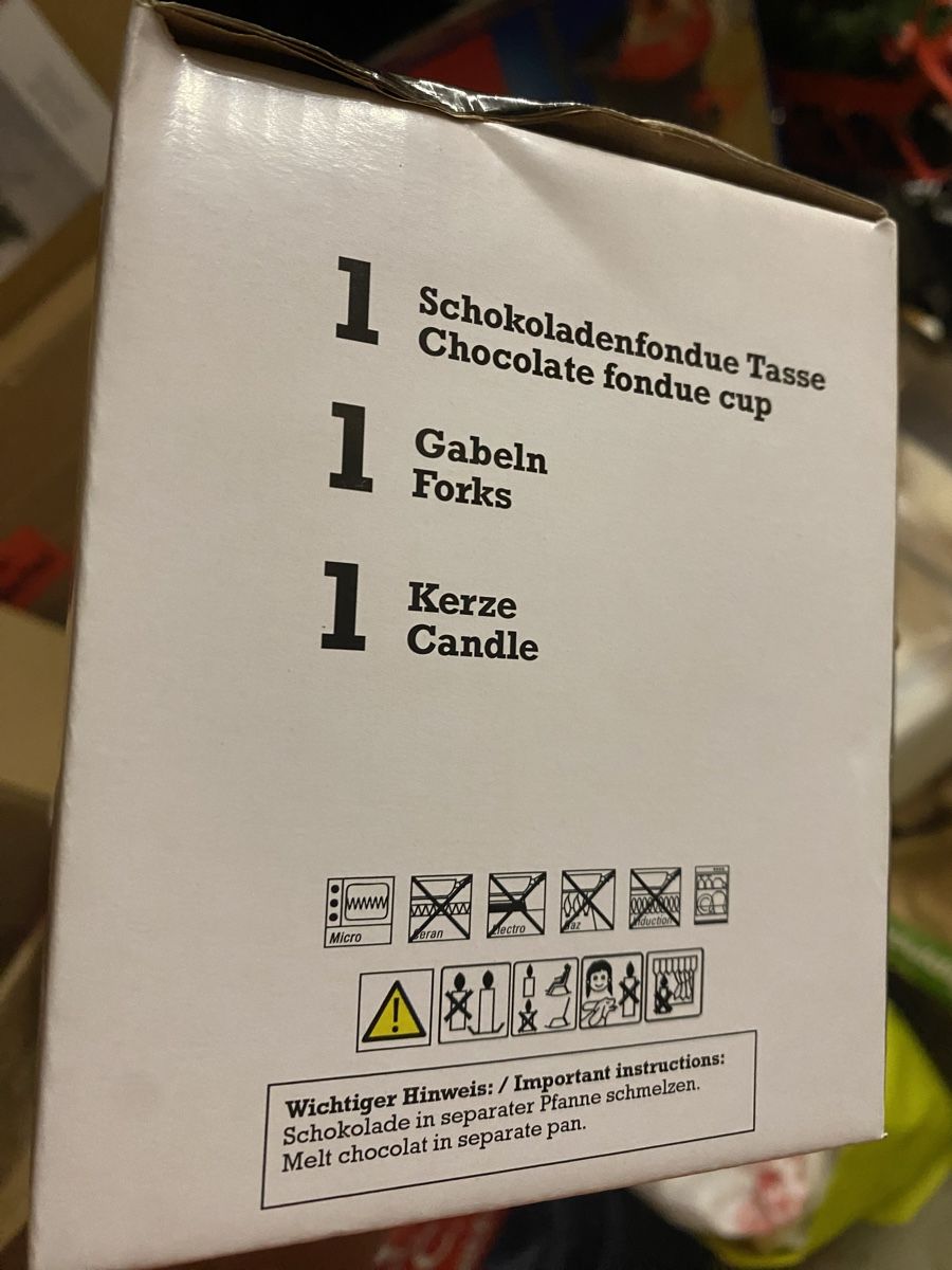 Küchengeräte: Schokoladen Fondue Set – Neu (gemäss Beschreibung) aus Oberurnen von Thanuja_11 2
