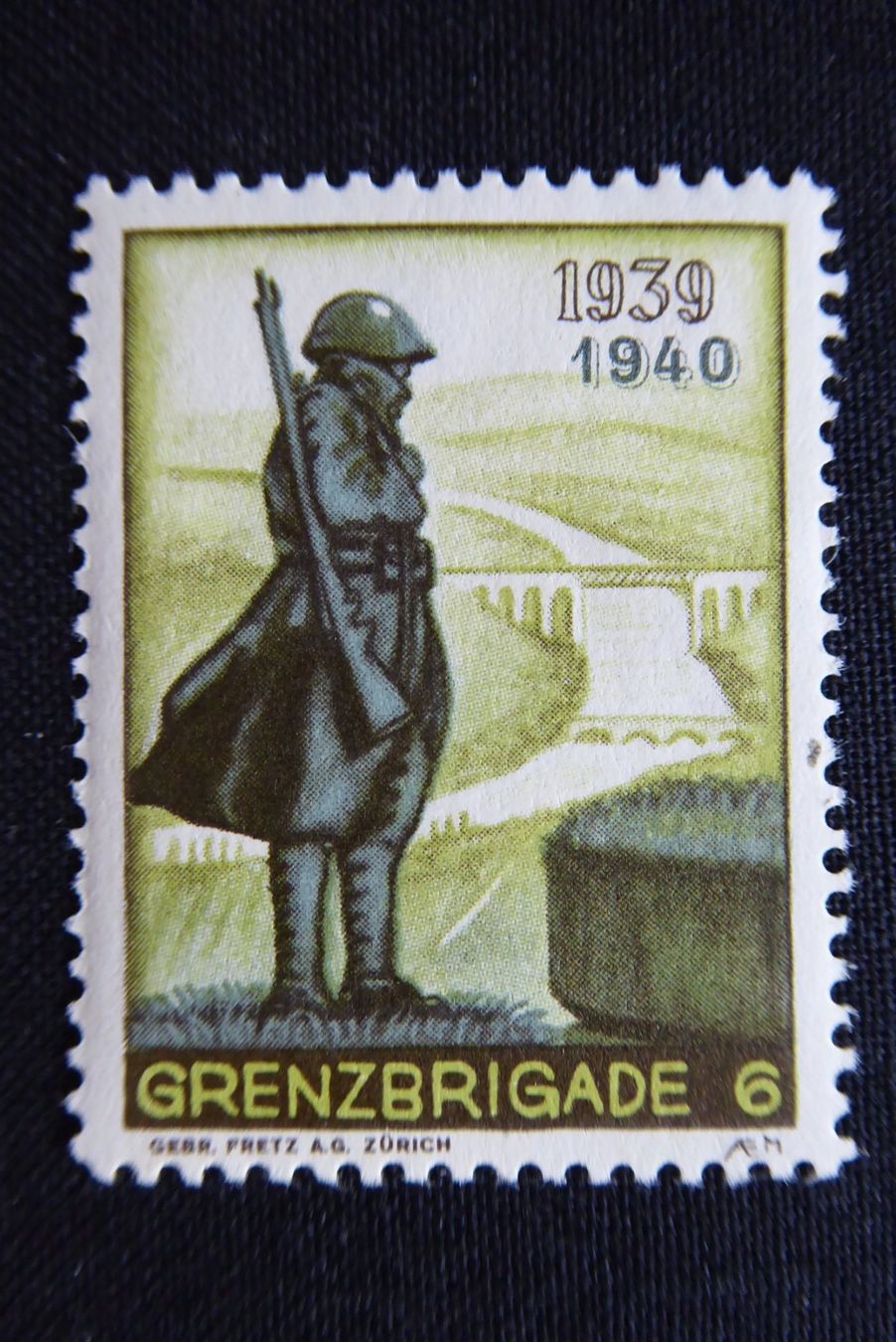 Alle Briefmarken: (m487) Grenztruppen Wit 34/1 ** – Gebraucht aus Basel von scholle50