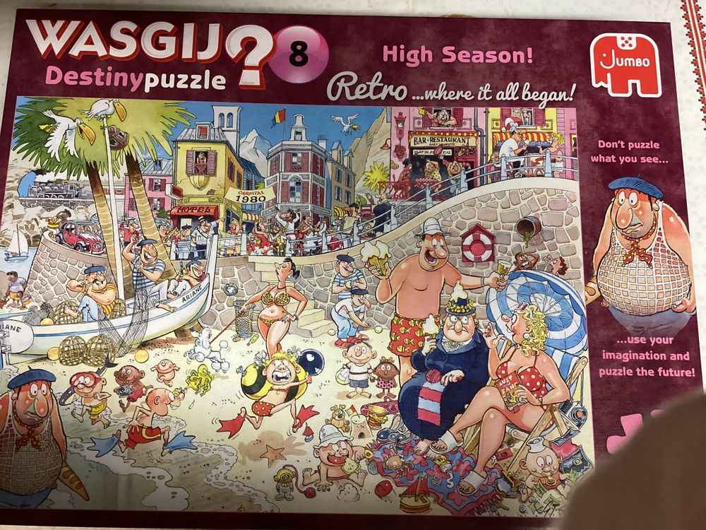 Puzzle Wasgij? Mystery 24 'Blight At The Museum!' 1000 Pezzi, Jumbo, Per Bambini Dai 6 Anni