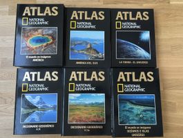 Collection complète "Atlas National Geographic" en espagnol