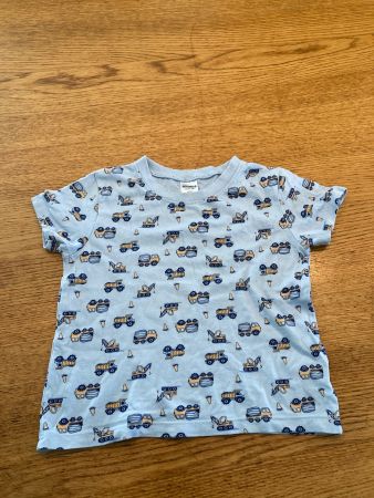 Süsses Migros T-Shirt, Grösse 98/104, hellblau