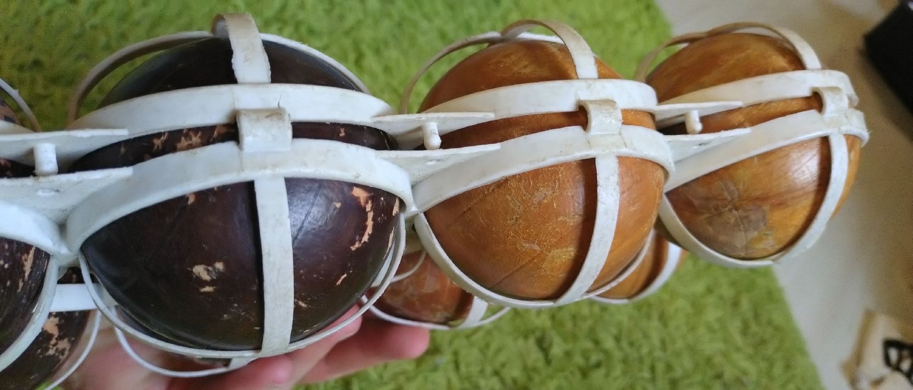 Spiele: Jeu de boules en bois vintage avec support – Gebraucht aus Farvagny-le-Grand von LaCaverne 4