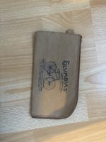Columbias Etui braun mit Reissverschluss Vintage Design