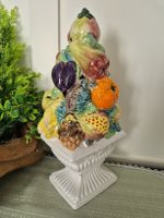 Grosse Deko Obstpyramide Vecchia Bassano Keramik 
