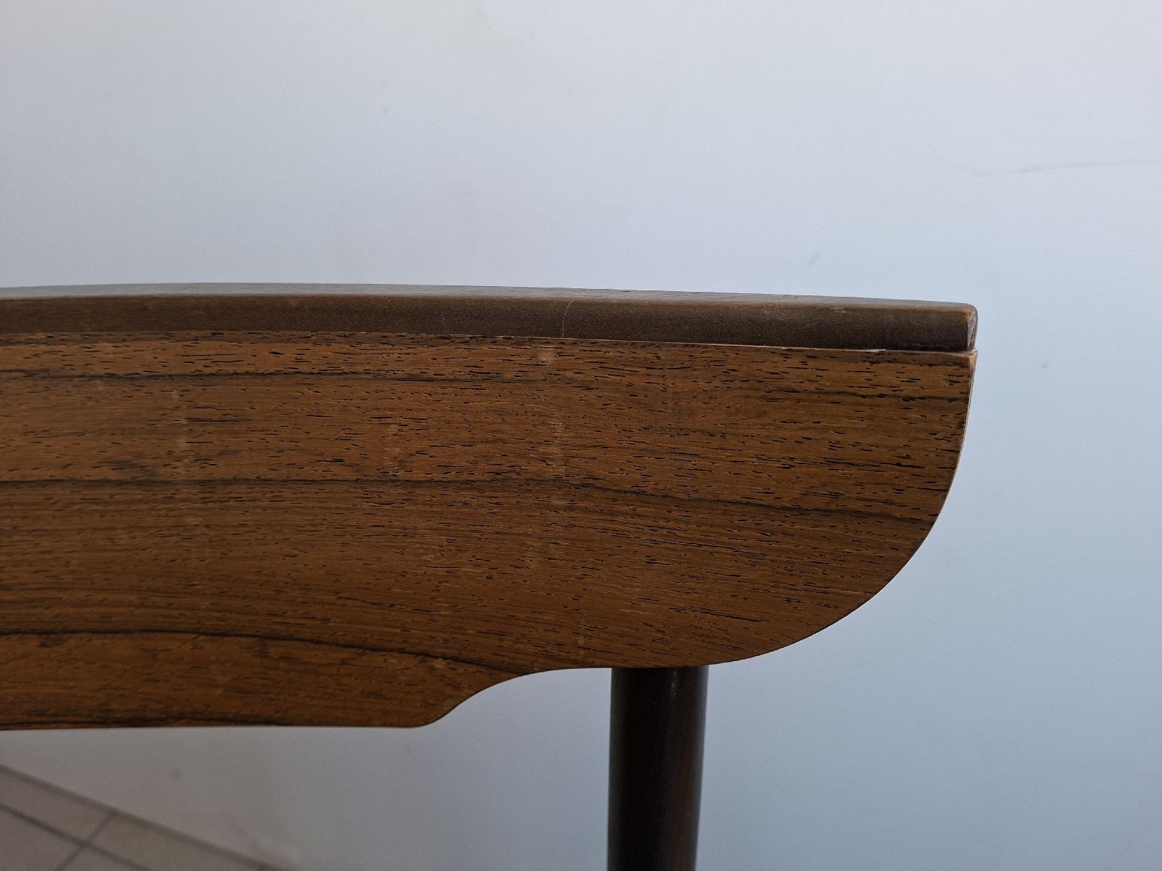 Sedie: Stuhl Dyrk Lund Denmark Holz mit Kunstleder  – Usato da Erlach venduto da silvia3235 2