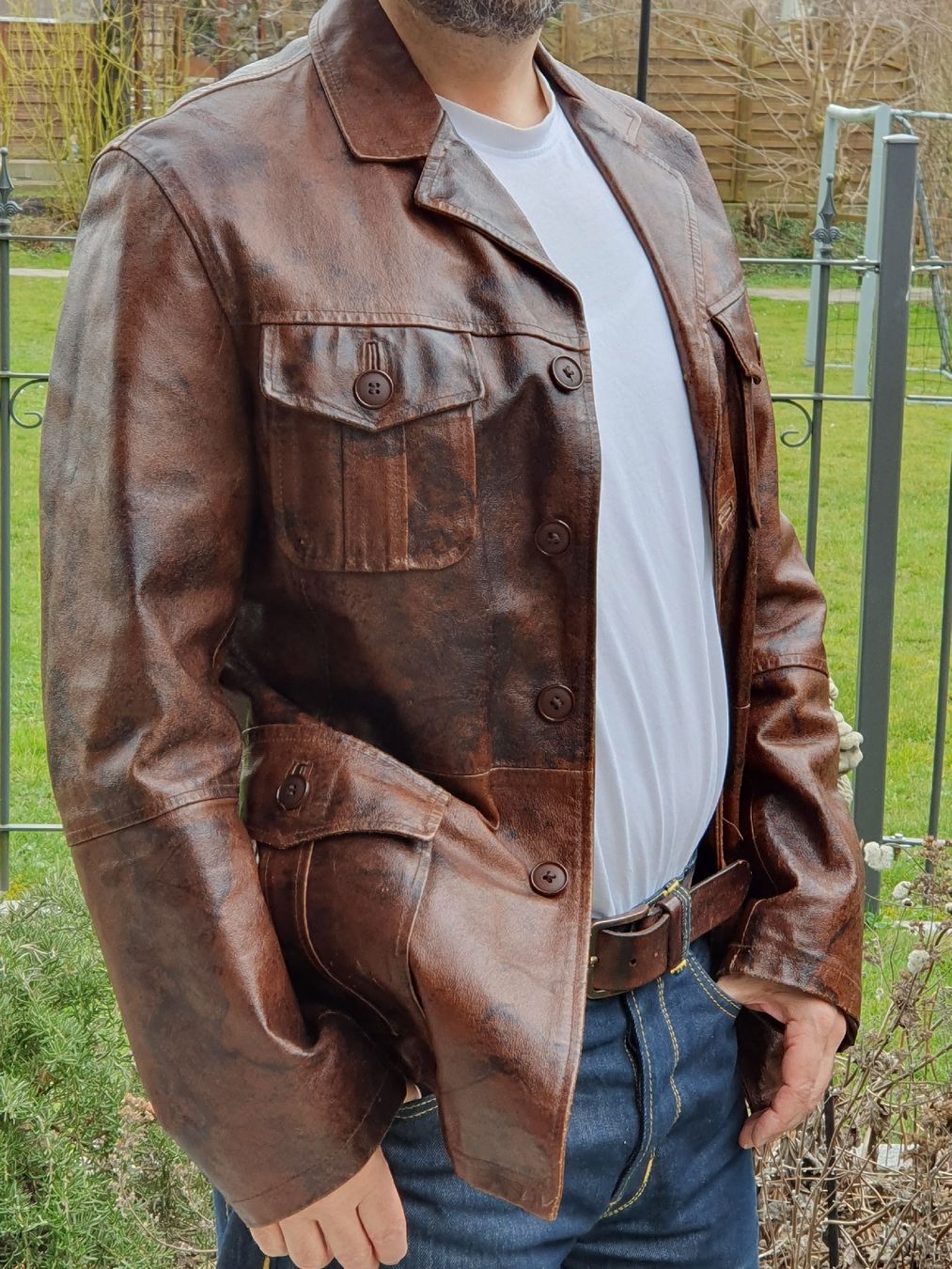 Giacche: Lederjacke Imperial – Usato da Kriens venduto da delee 5