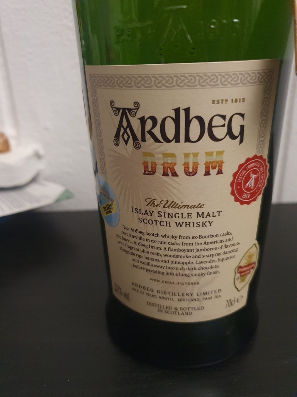 Ardbeg Bevande alcoliche: Ardbeg Drum Committee Release 2019 – Nuovo (secondo la descrizione) da Langnau am Albis venduto da jer_pm72 1