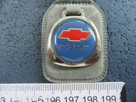 CHEVROLET AUTO LOGO SCHLÜSSELANHÄNGER LEDRIG-FILZIG