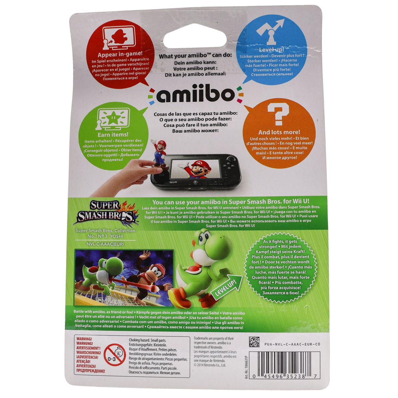 Statuette: Yoshi Amiibo - NEW – Nuovo e nell'imballaggio originale da Paudex venduto da dindeboy 1