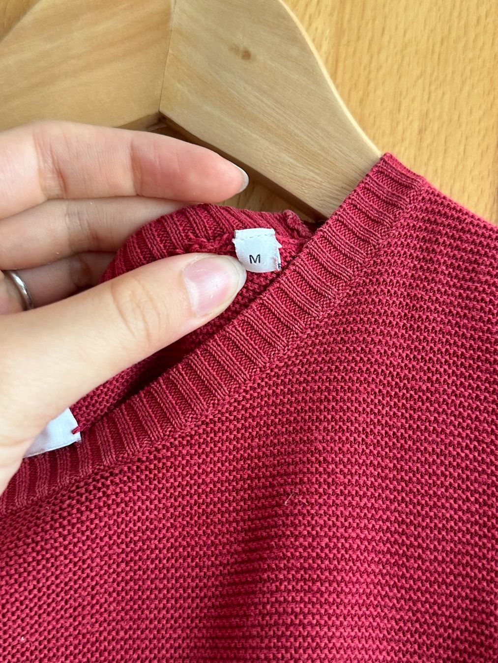 La Redoute Maglioni & Felpe: La Redoute Pullover rot mit Mangel – Usato da Schlieren venduto da car_2bwb 4