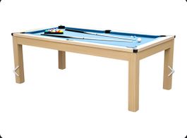 Multifunktionstisch: Billard, Tischtennis, Esstisch!