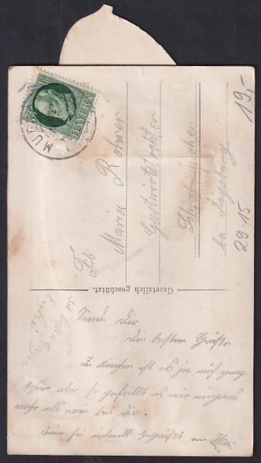 Cartoline postali: Mechanische-AK Deckelschoppen mit der Me – Usato da Berlin venduto da bartko-reher 1
