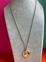 Kette goldener Ring (Modeschmuck)