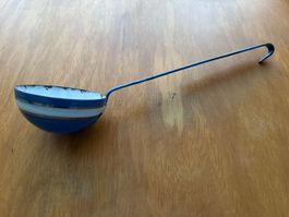 Vintage Emaille Schöpfkelle