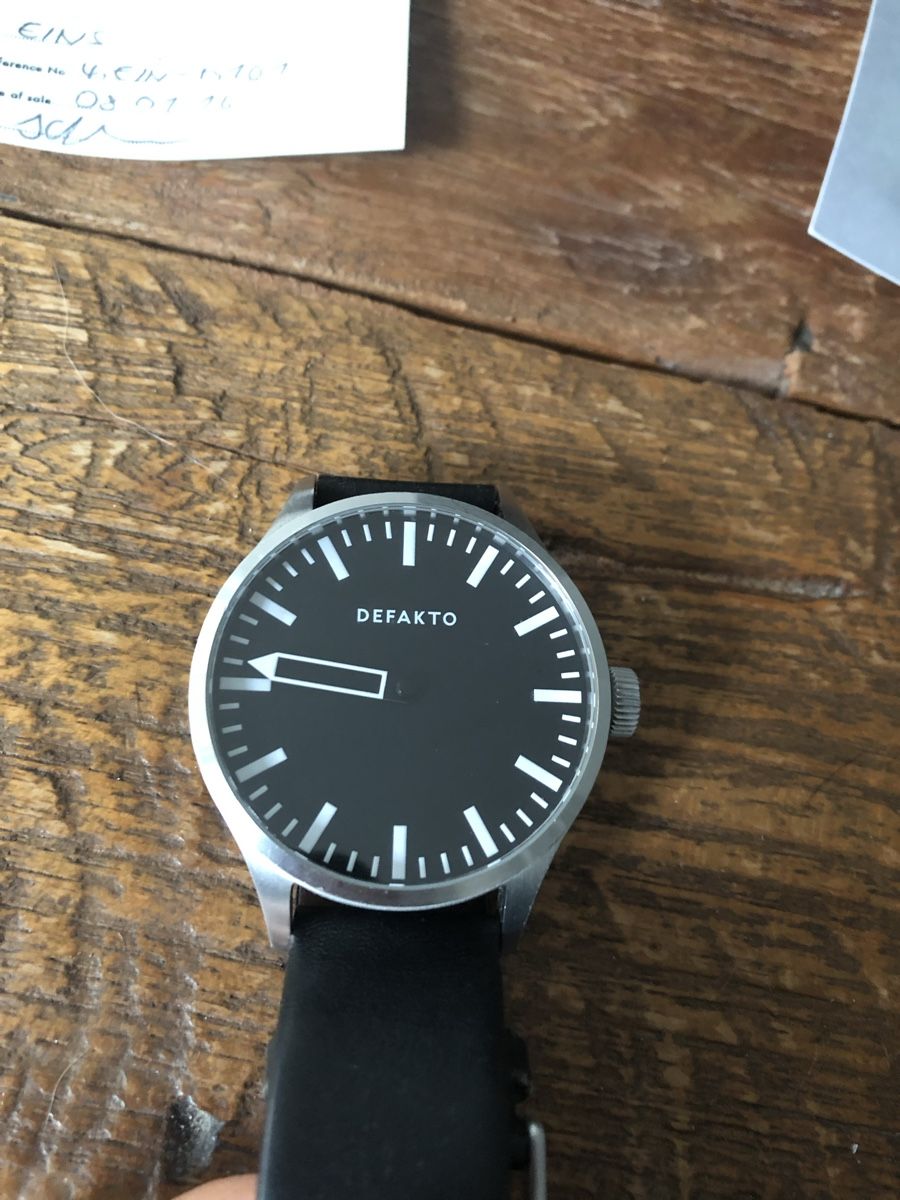 Orologi: Defakto Einheitswerk Automatic Watch, Black Dial – Usato da Liestal venduto da mau_z7lk 1