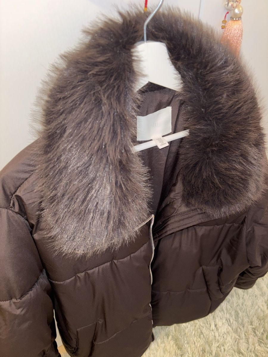 H&M Giacche: Braune Winterjacke von H&M – Nuovo (secondo la descrizione) da Bremgarten AG venduto da ang_t5cm 2