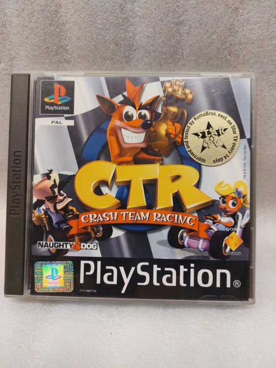 CTR: CRASH TEAM Racing Sony Playstation 1 (Ps1 Platinum) Pal-Fr (Complete - Good EUR 44,79 - ES