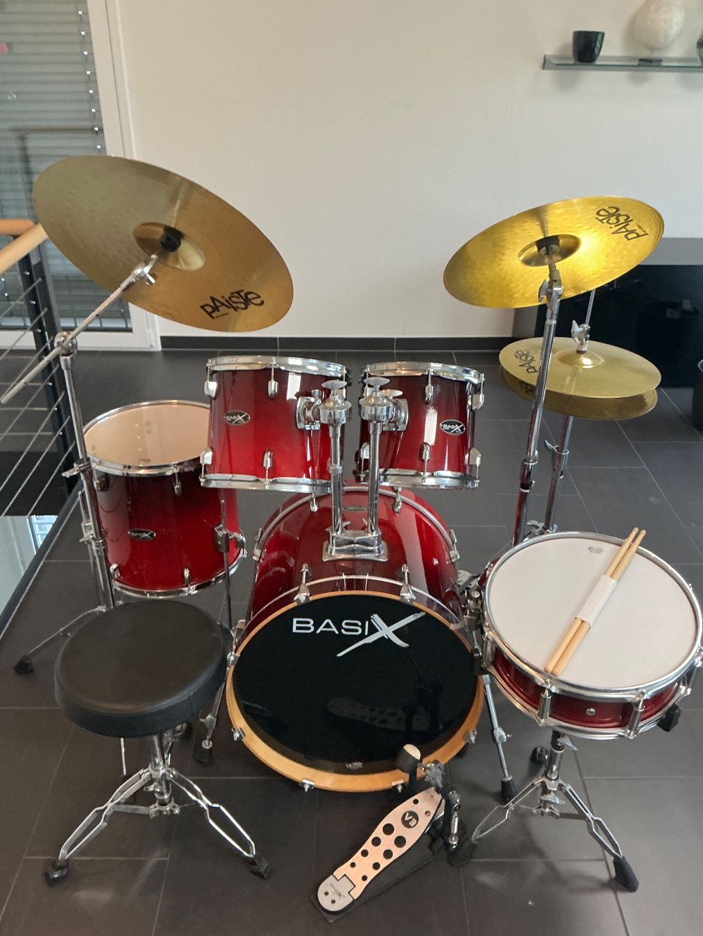 Strumenti musicali: Schlagzeug von Basix – Usato da itingen venduto da rigo01