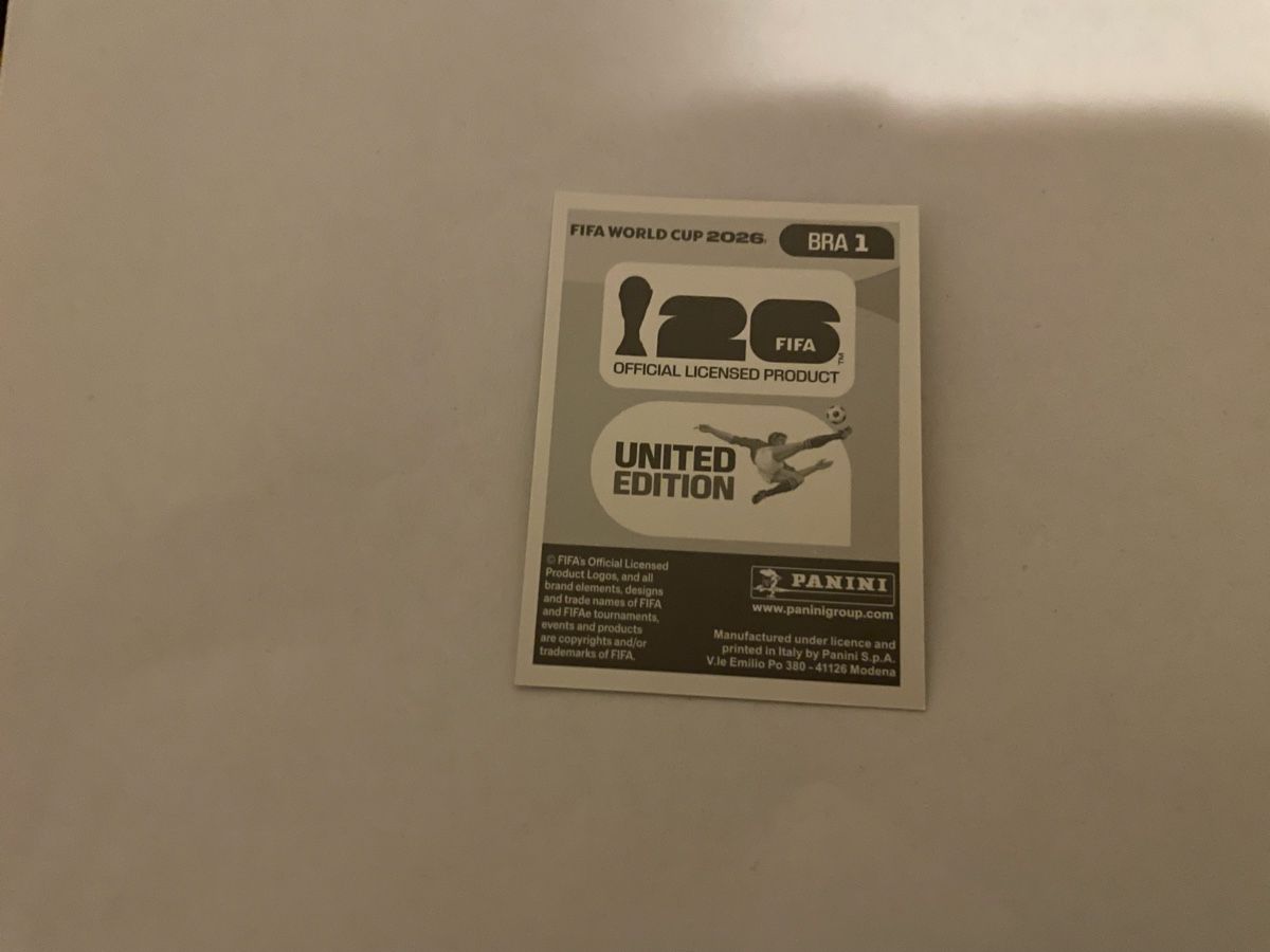 Panini Sammelbilder & Trading cards: FIFA WM 2026 Brasilien BRA 1 – Neu (gemäss Beschreibung) aus Winterthur von Cobraforce 1