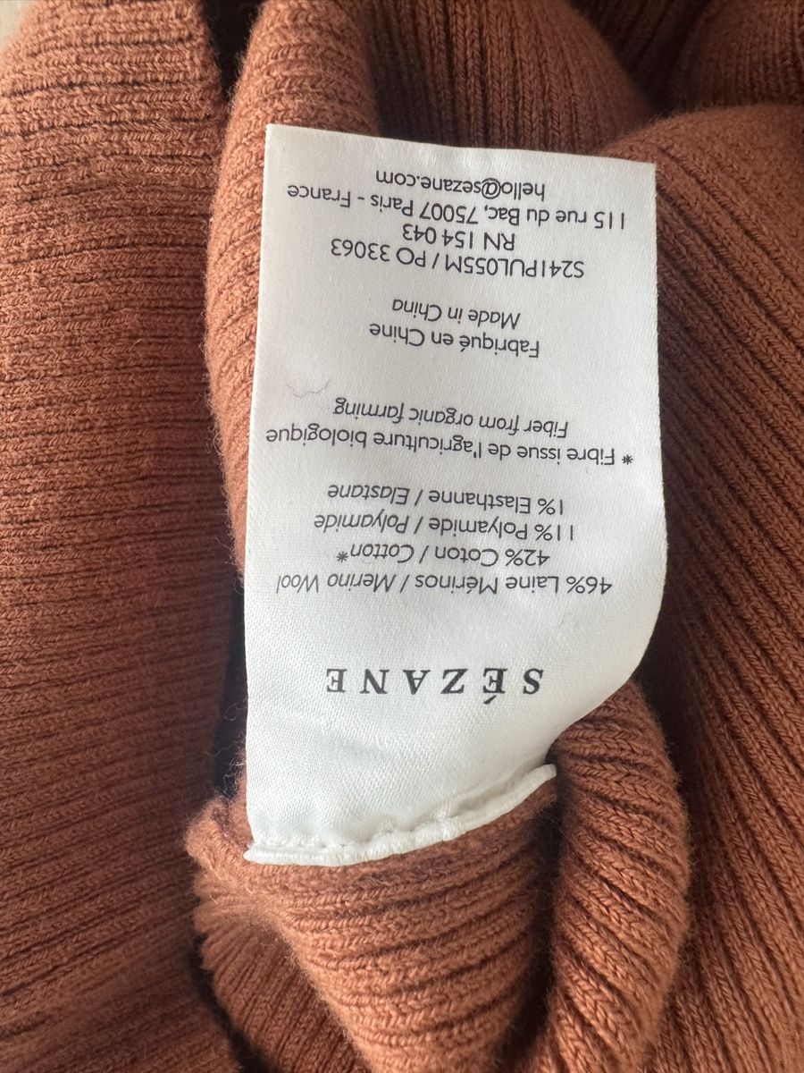 Sezane Top: La Maille Sezane Pullover Kragen Grösse S/M – Usato da Kilchberg ZH venduto da MaM82 5