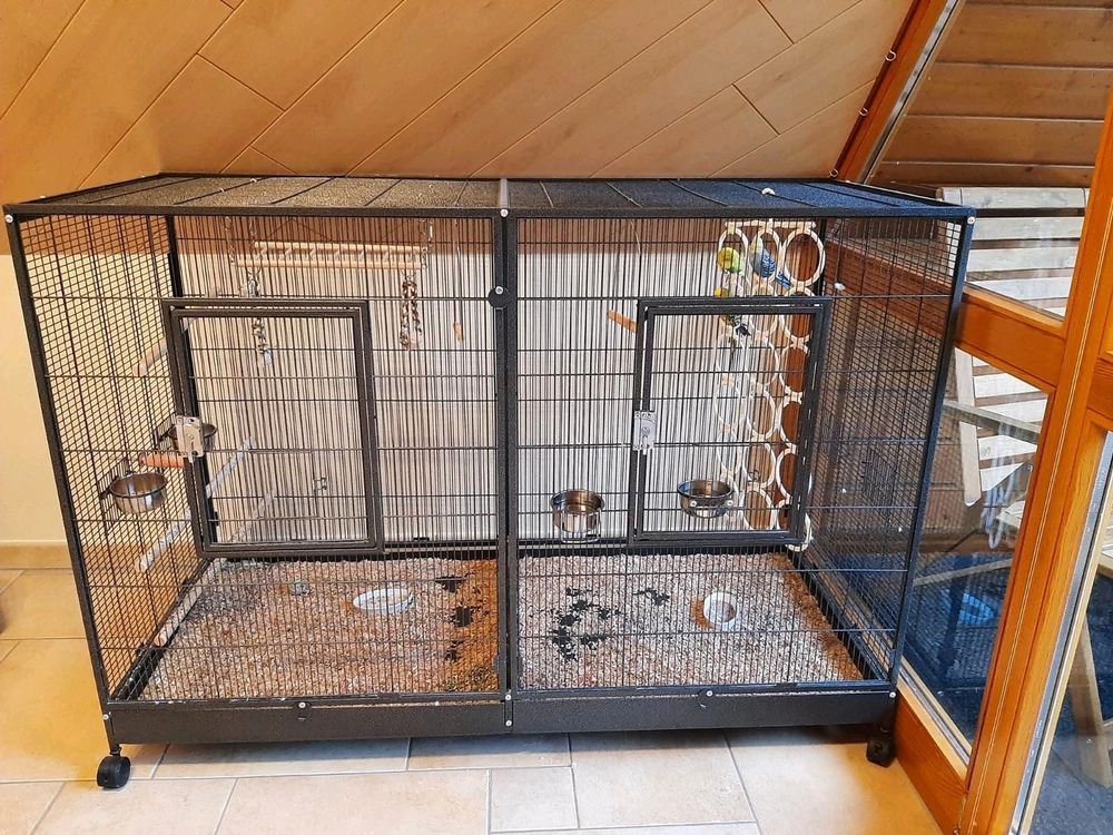 Voliere Käfig für Vögel Neuwertig Kaufen auf Ricardo