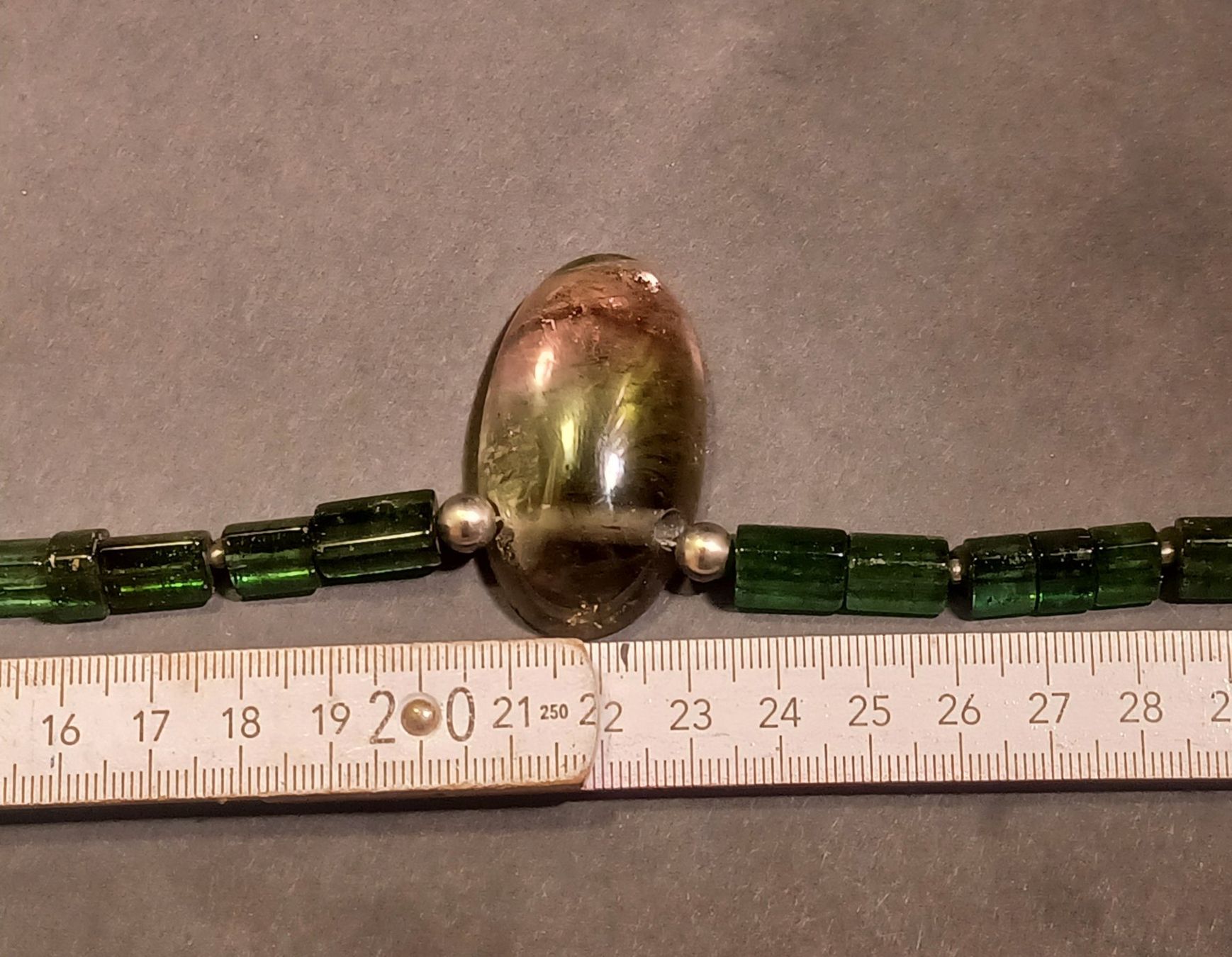 Catenine: Wunderschöne Turmalinkette mit Magnetverschluss – Usato da gais venduto da dun_c2xc 2