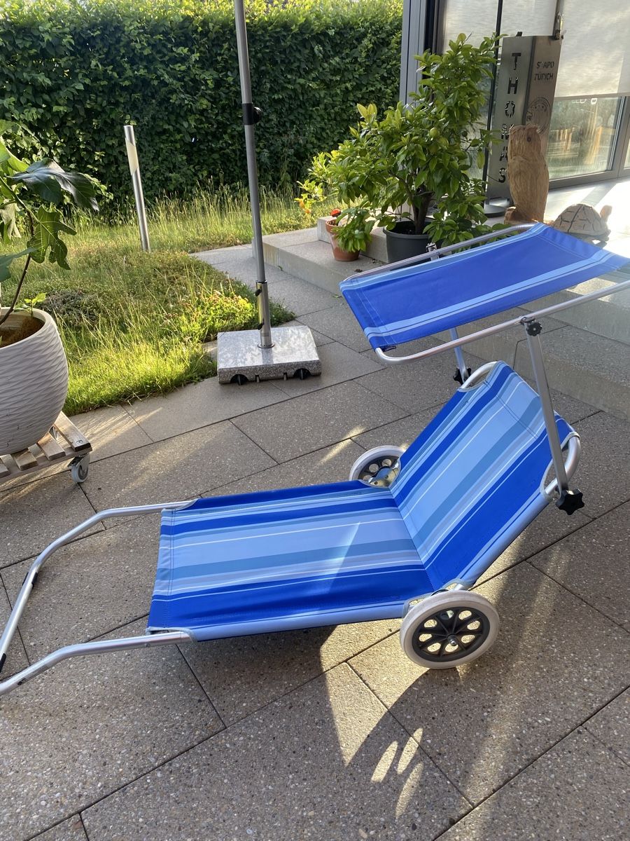 Sedie a sdraio: Strandliege mit Rollen – Usato da Wiesendangen venduto da argon03 2