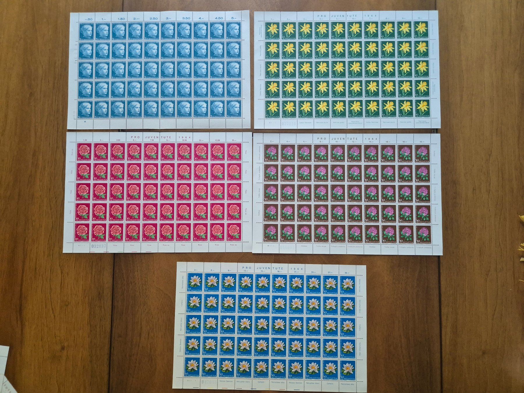 Tous les timbres: Frankaturware 100 CHF. GRATISLIEFERUNG ! – Neuf (Voir description) à Horgen par frankatur 1