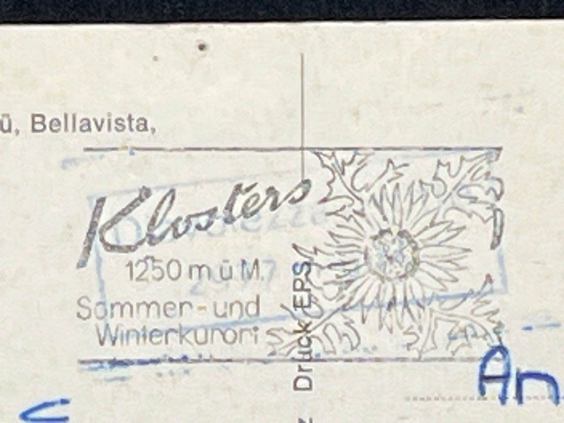 Ansichtskarten: Diavolezza 2978 m ü.M. – Gebraucht aus Widnau von Brusi9 2