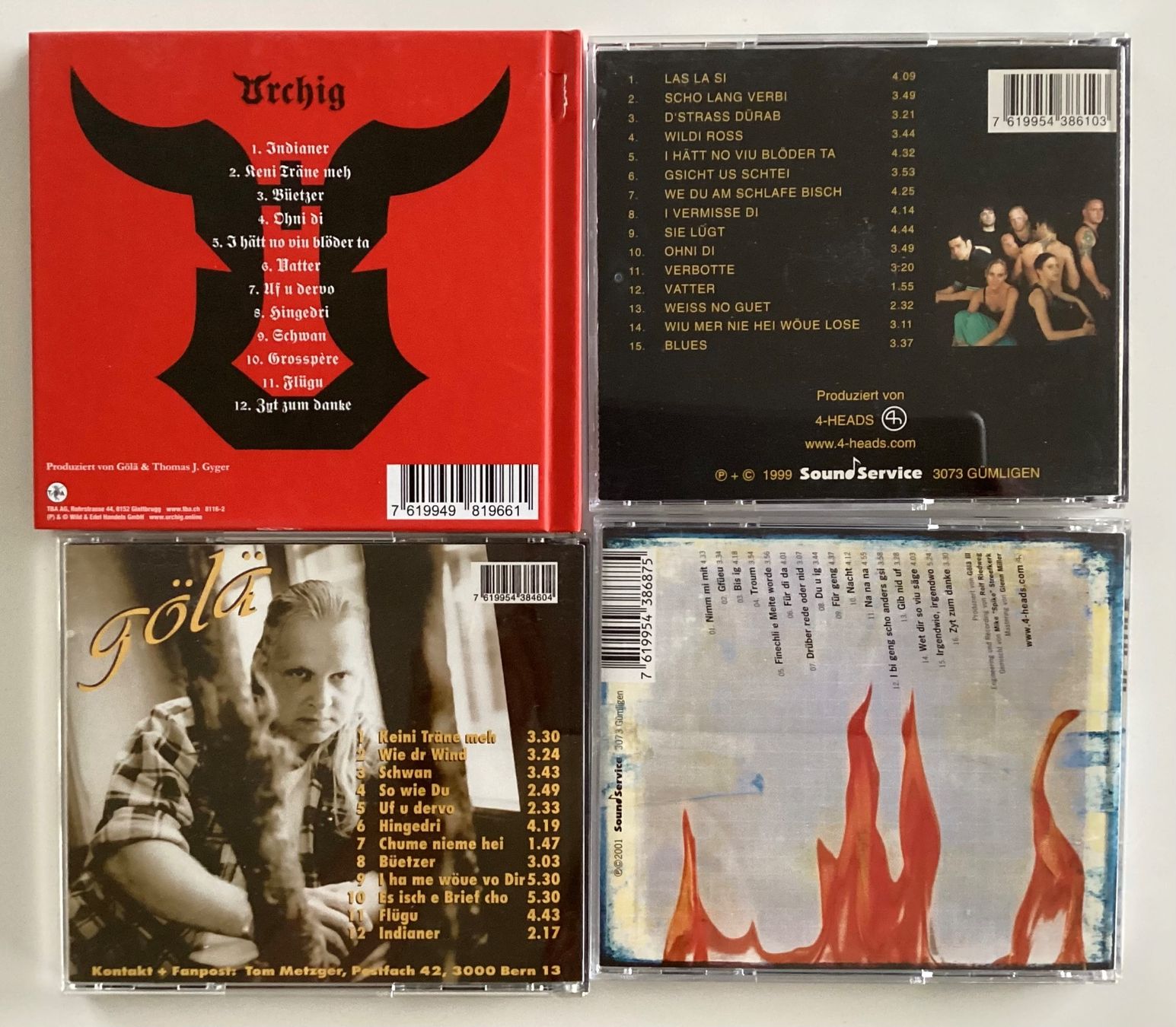 CDs: Gölä CDs 4Stück – D'occasion à Wagen par papai1 1