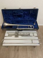 Vintage Hirsbrunner Sumiswald "Crown" Zug- und Ventilposaune
