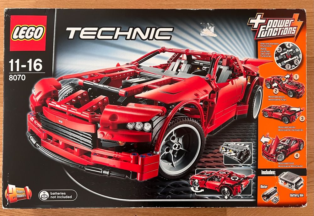 LEGO Technic Set 8070 Supercar – Neu & originalverpackt! | Kaufen auf ...