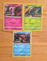 Snubbull (SM200), Bulbasaur (SM198), Psyduck (SM199)