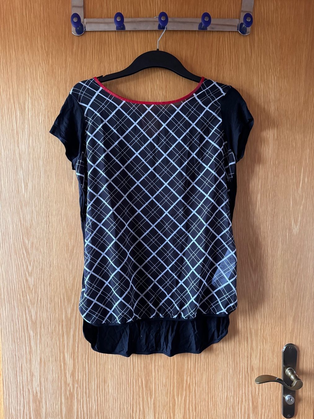 Orsay Camicette: Sommerlich leichte Bluse mit Karomuster Gr. M – Usato da Grosswangen venduto da SALE_SALE_SALE