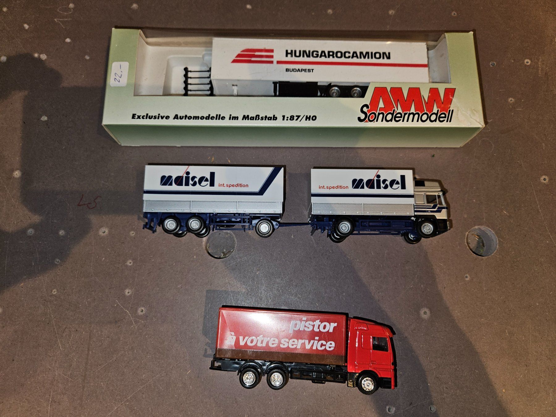 Herpa Modelleisenbahnen: Konvolut LKW AMW – Gebraucht aus Bern von lukas90pilze 1