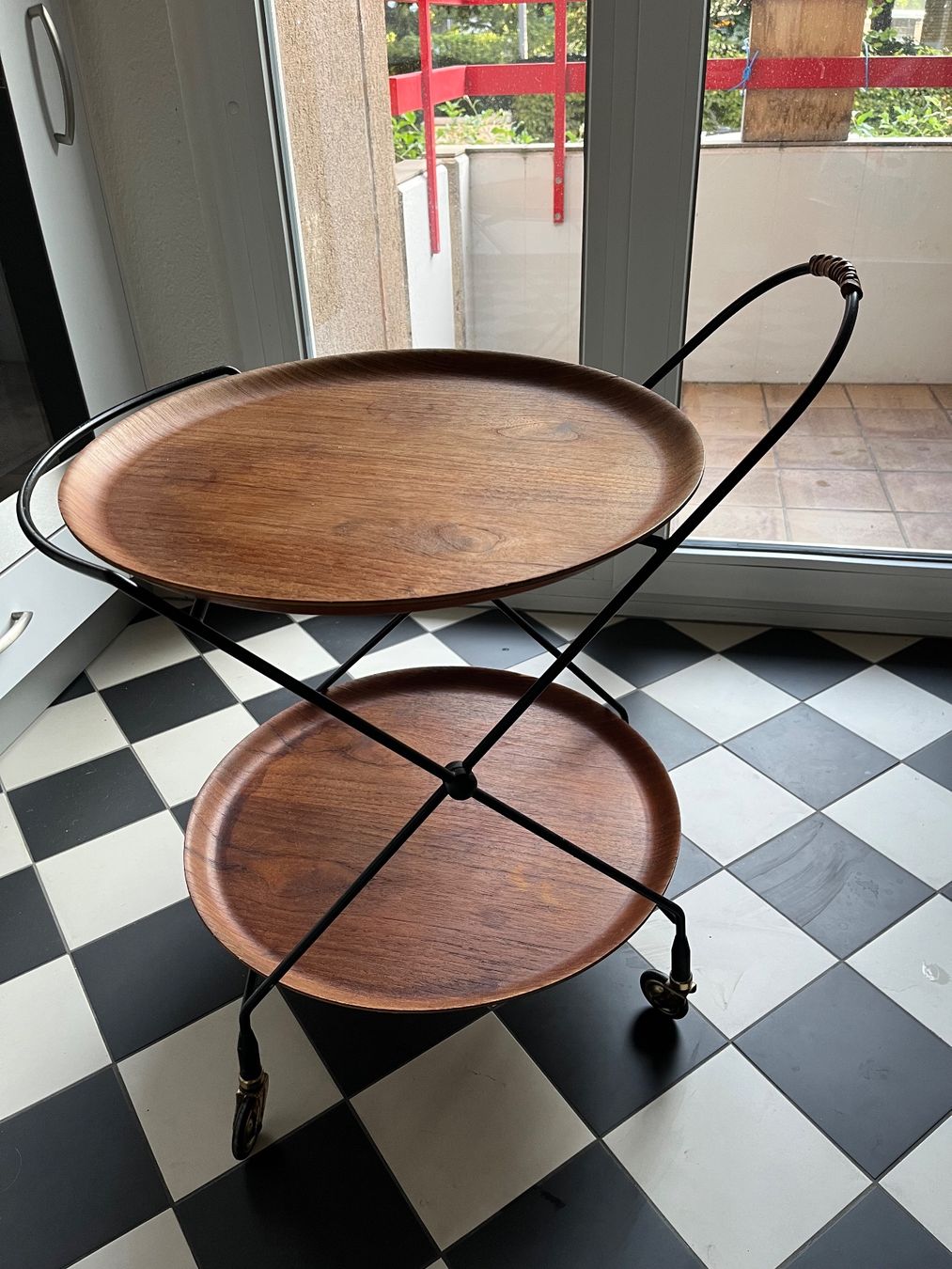 Tavoli: Servierwagen Teak – Usato da Allschwil venduto da metalltisch