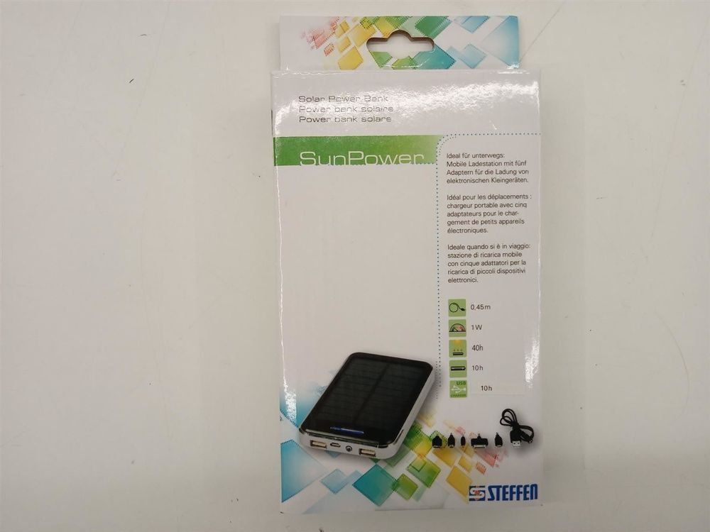 Batterie: SunPower Solar Powerbank - VERSAND – Nuovo e nell'imballaggio originale da Innerferrera venduto da tic_p7qd 3