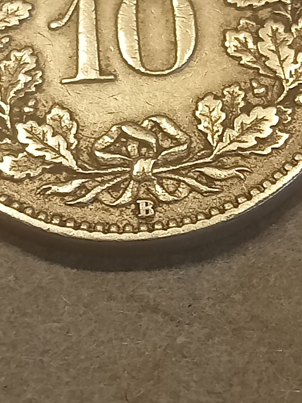 Alle Münzen: 10 cts 1919 rar!  – Gebraucht aus Alpnach Dorf von ake-7x7v 1